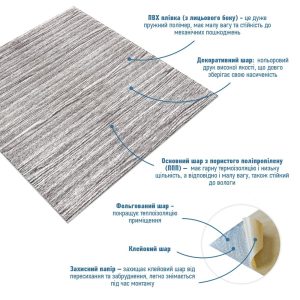 Бамбук Біло-сірий